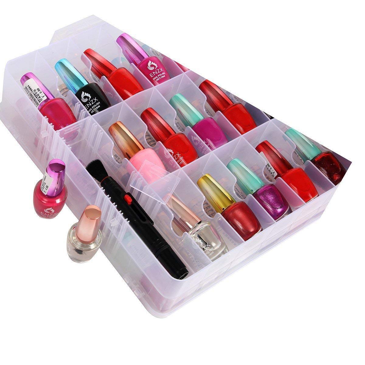 Amazon.co.jp: ネイルカラー 収納ケース ホルダー ネイルポリッシュ