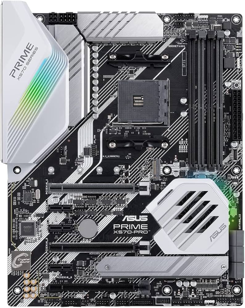 Asus Prime X570-Pro Ryzen 3 AM4 with PCIe Gen4, Dual M.2 HDMI