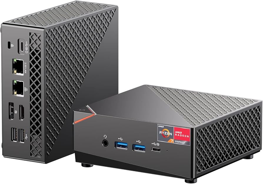 Amazon.com: SkyBarium Mini PC Windows 11, AMD Ryzen 5 5626U（Up to