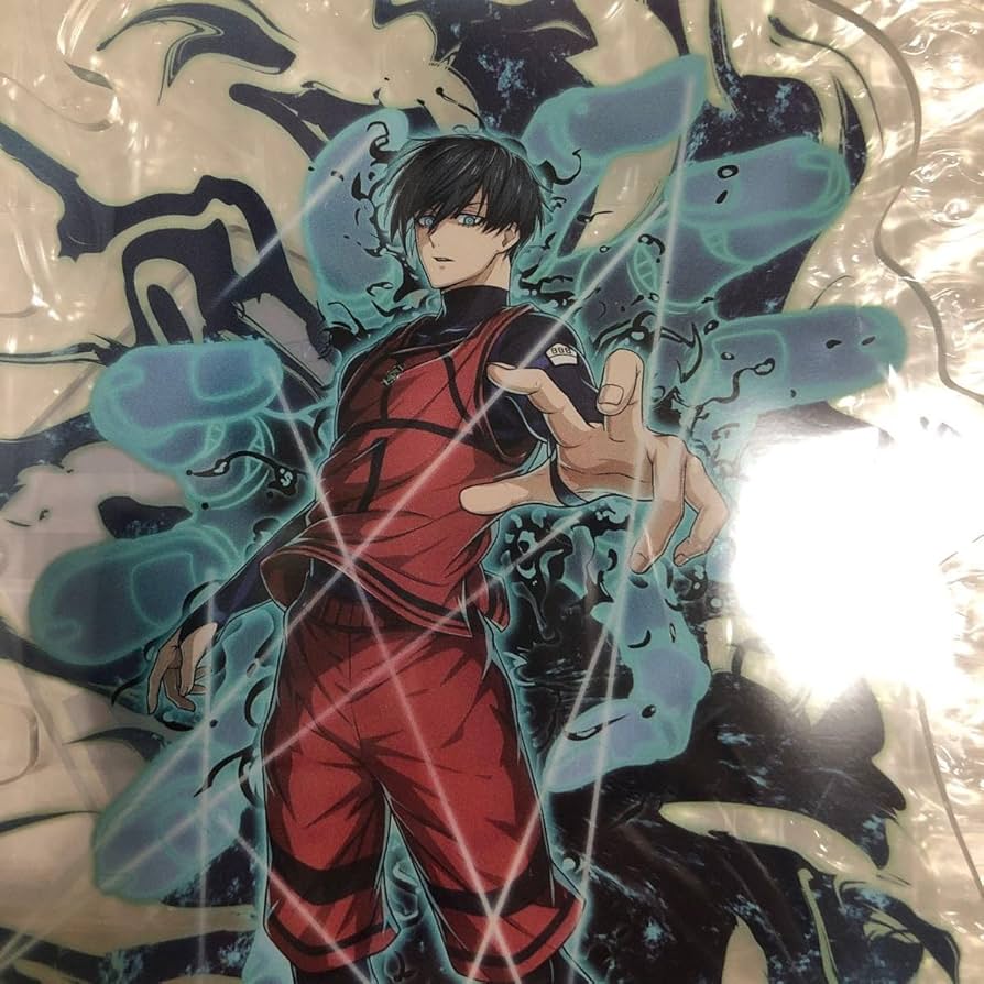 ブルーロックPWC 糸師凛 糸師冴 アクリルスタンド トレカセット ブルー