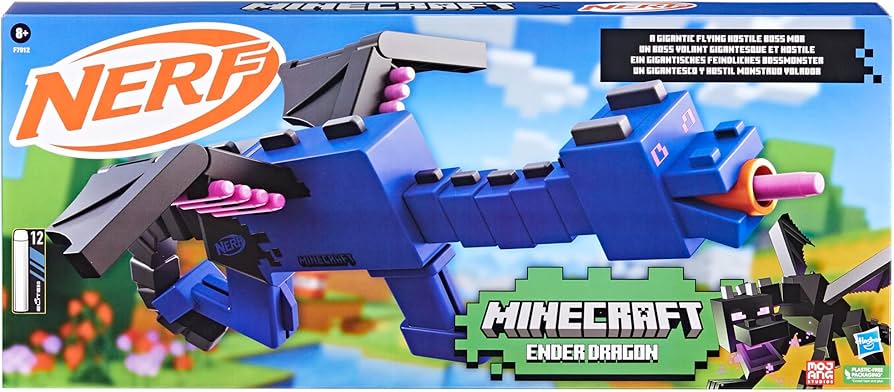 Amazon.co.jp: Nerf Minecraft Ender Dragon BlasterとNerf Elite