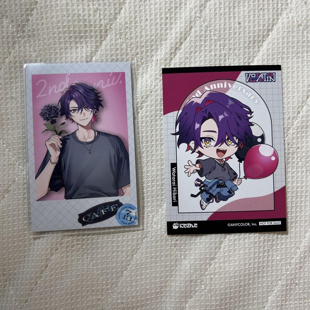 Amazon.co.jp: 渡会雲雀 チェキ風カード チェキ 2周年 特典 アニ ト