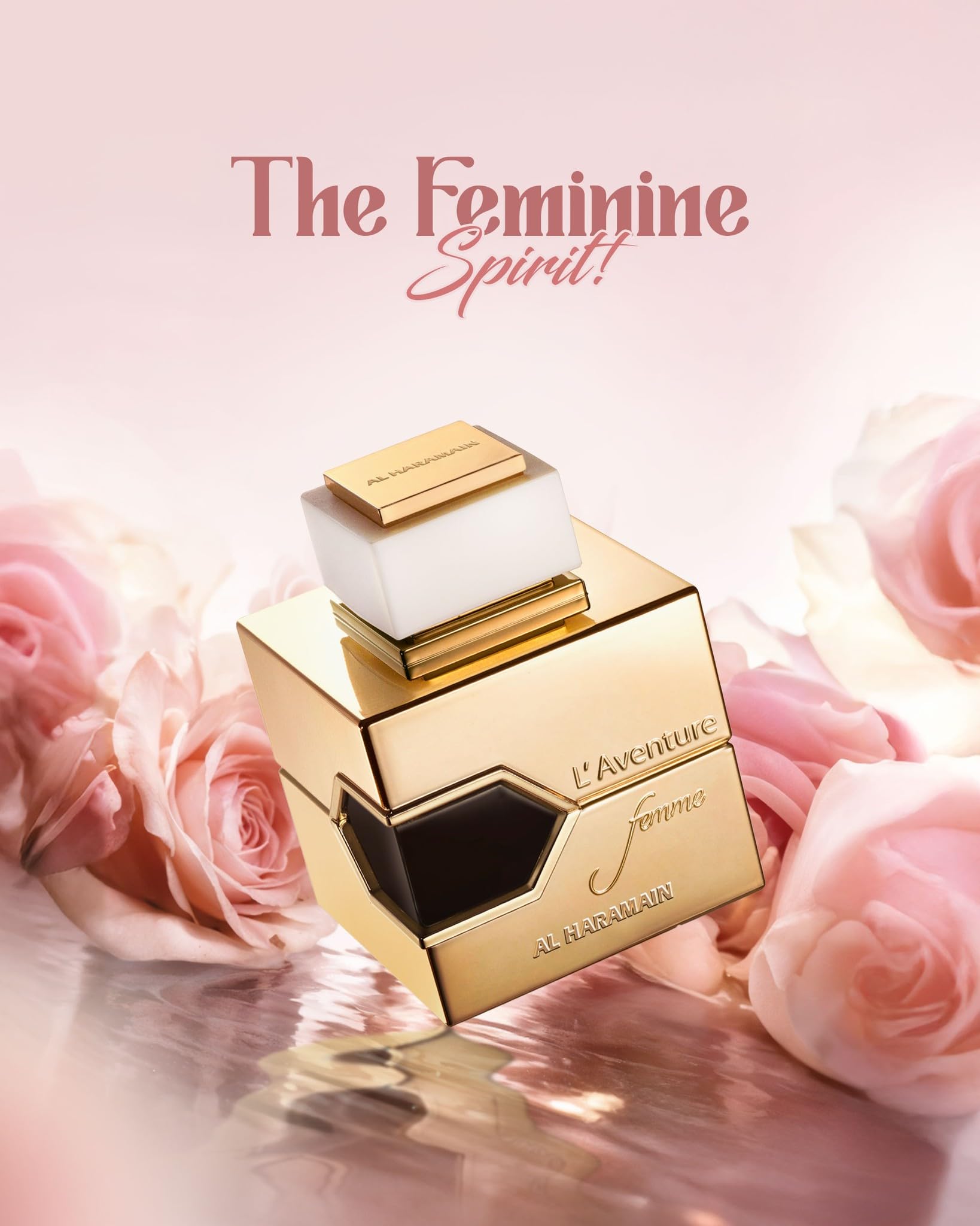 Amazon.com : L'aventure by Al Haramain Eau De Parfum Spray 3.3 oz