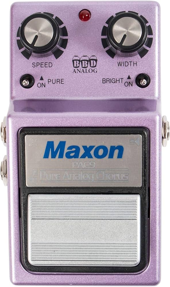 Amazon | Maxon ギターエフェクター Pure Analog Chorus PAC9