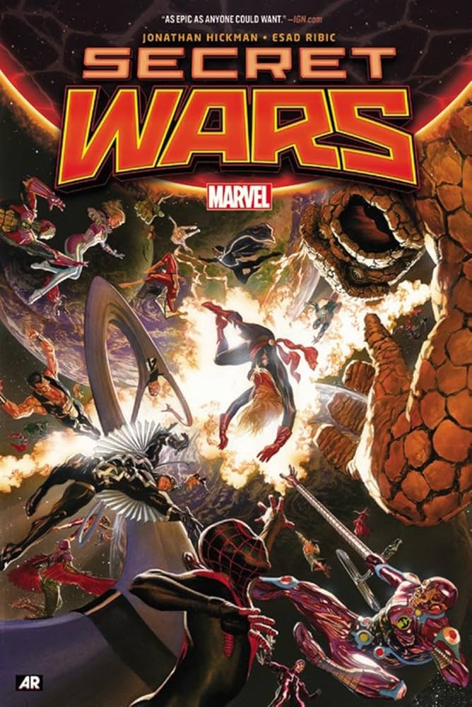 Amazon.com: Secret Wars: 9780785198840: Jonathan Hickman, Esad