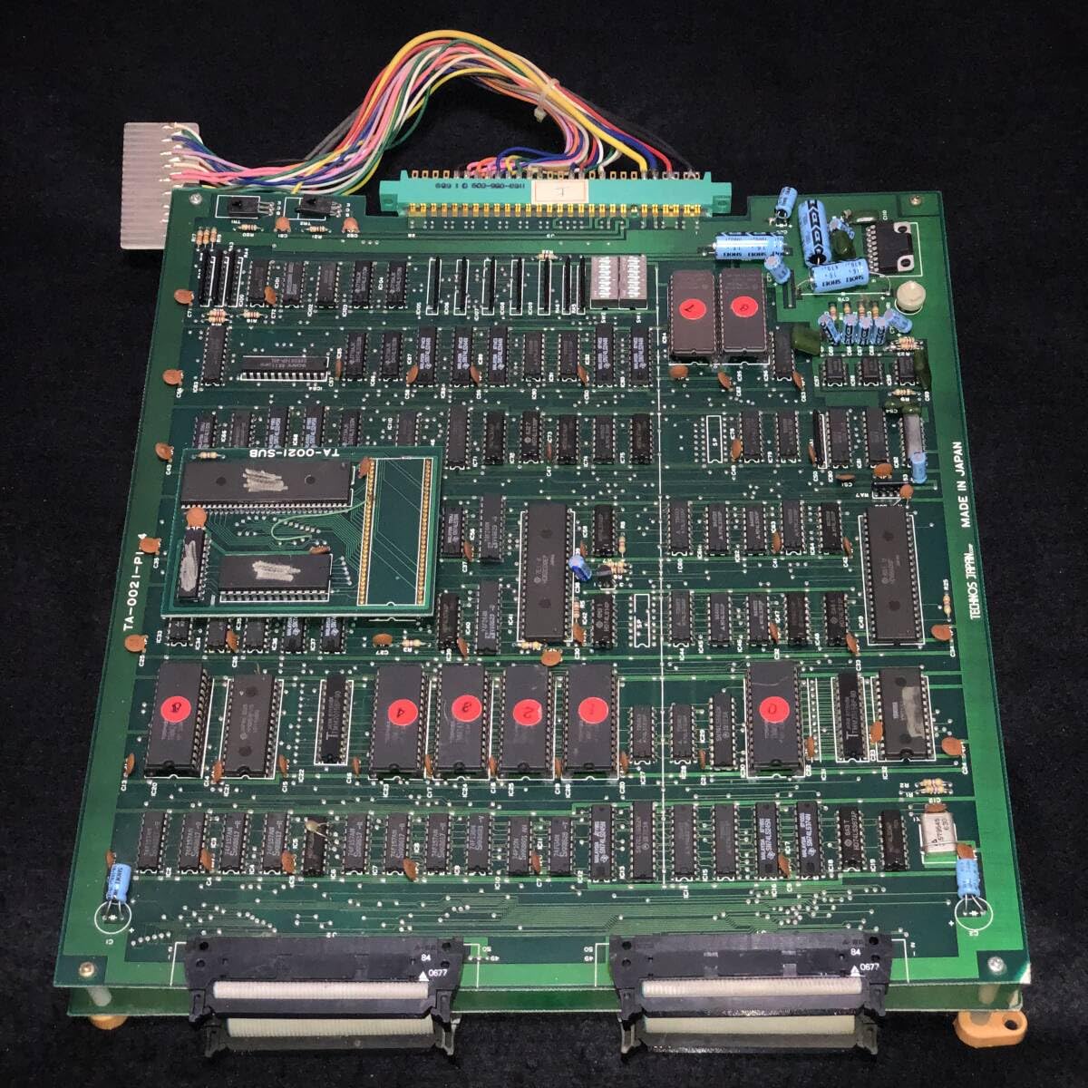 テクノスジャパン アーケード基板 ダブルドラゴン3 ロゼッタストーン