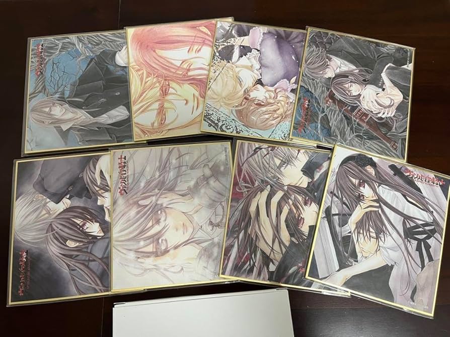 Amazon.co.jp: ヴァンパイア騎士 樋野まつり ミニ色紙コレクション