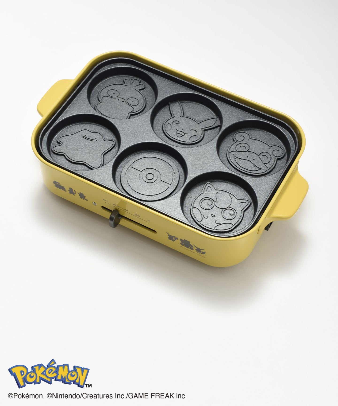 Amazon.co.jp : BRUNO ブルーノ ポケモン コンパクトホットプレート