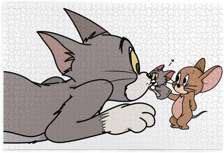 Amazon.co.jp: 1000ピース ジグソーパズル トムとジェリー パズル