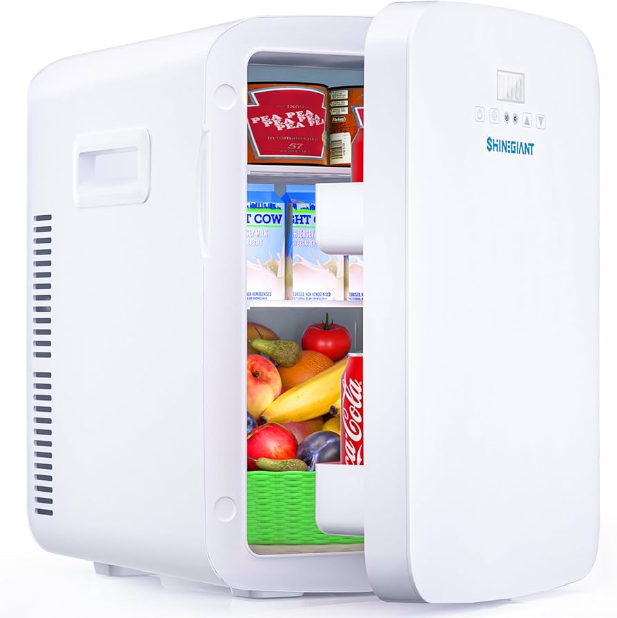 Amazon | SHINEGIANT ミニ冷蔵庫 15L -9℃～65℃ 小型冷温庫 ペルチェ式