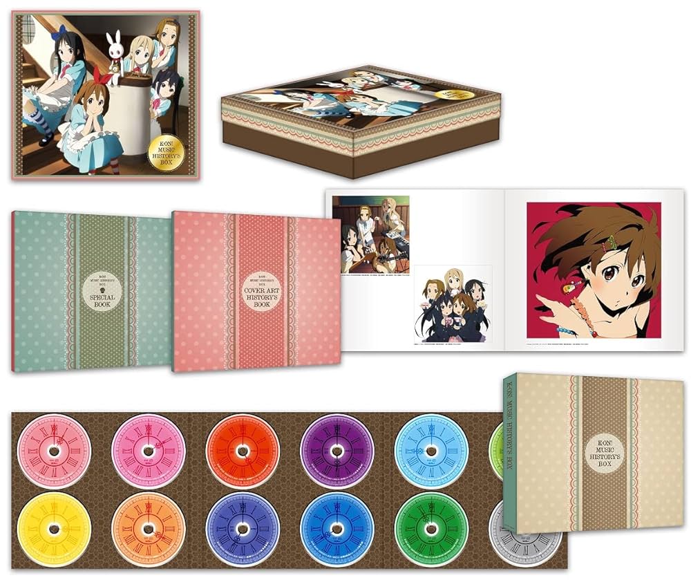 Amazon.com: K-On! Music History's Box (Original Soundtrack): CDs