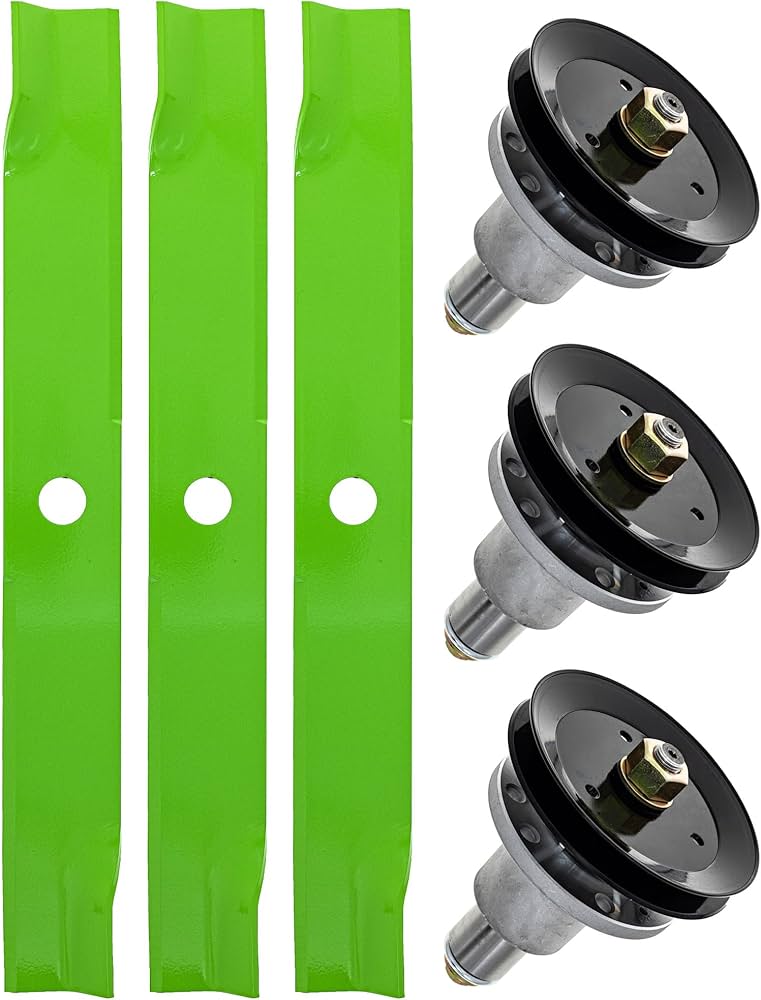 Amazon.com : 8TEN Blade Spindle Deck Kit for Exmark Lazer Z AS AC