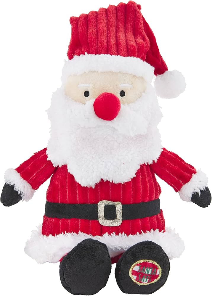 Amazon.co.jp: Mud Pie おしゃべりサンタ ぬいぐるみ : おもちゃ