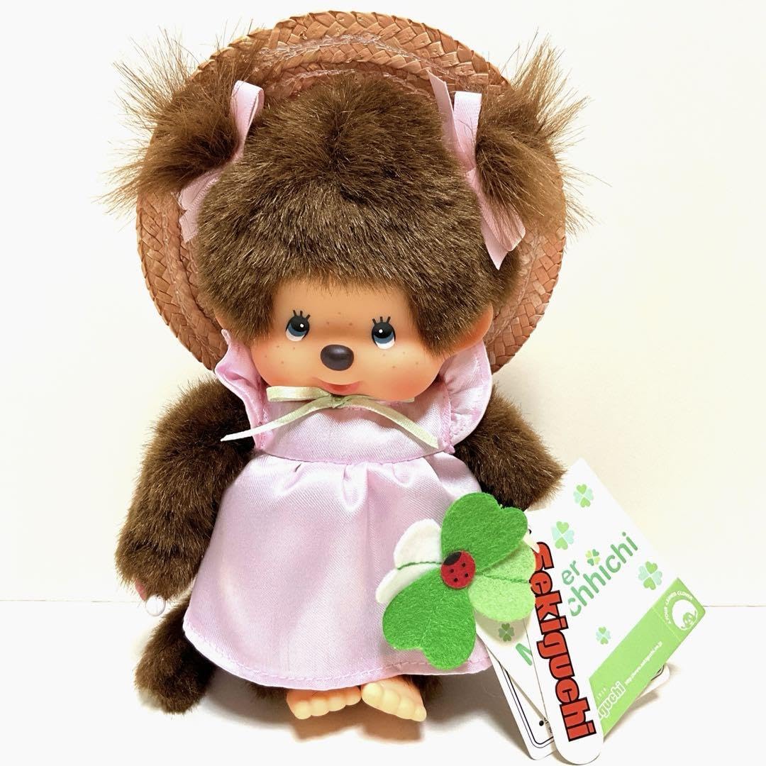 モンチッチ monchhichi ツインテール ピンク セキグチ M 40th