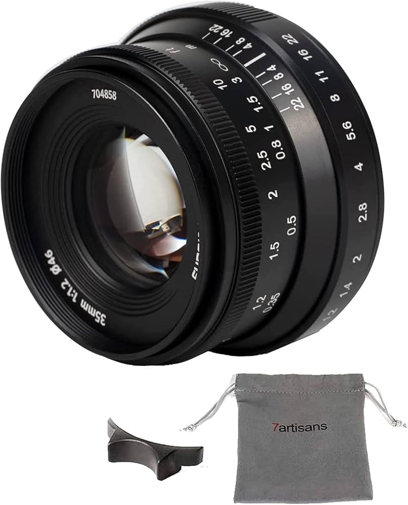 Amazon.com : 7artisans 35mm F1.2 II APS-C Manual Focus Camera