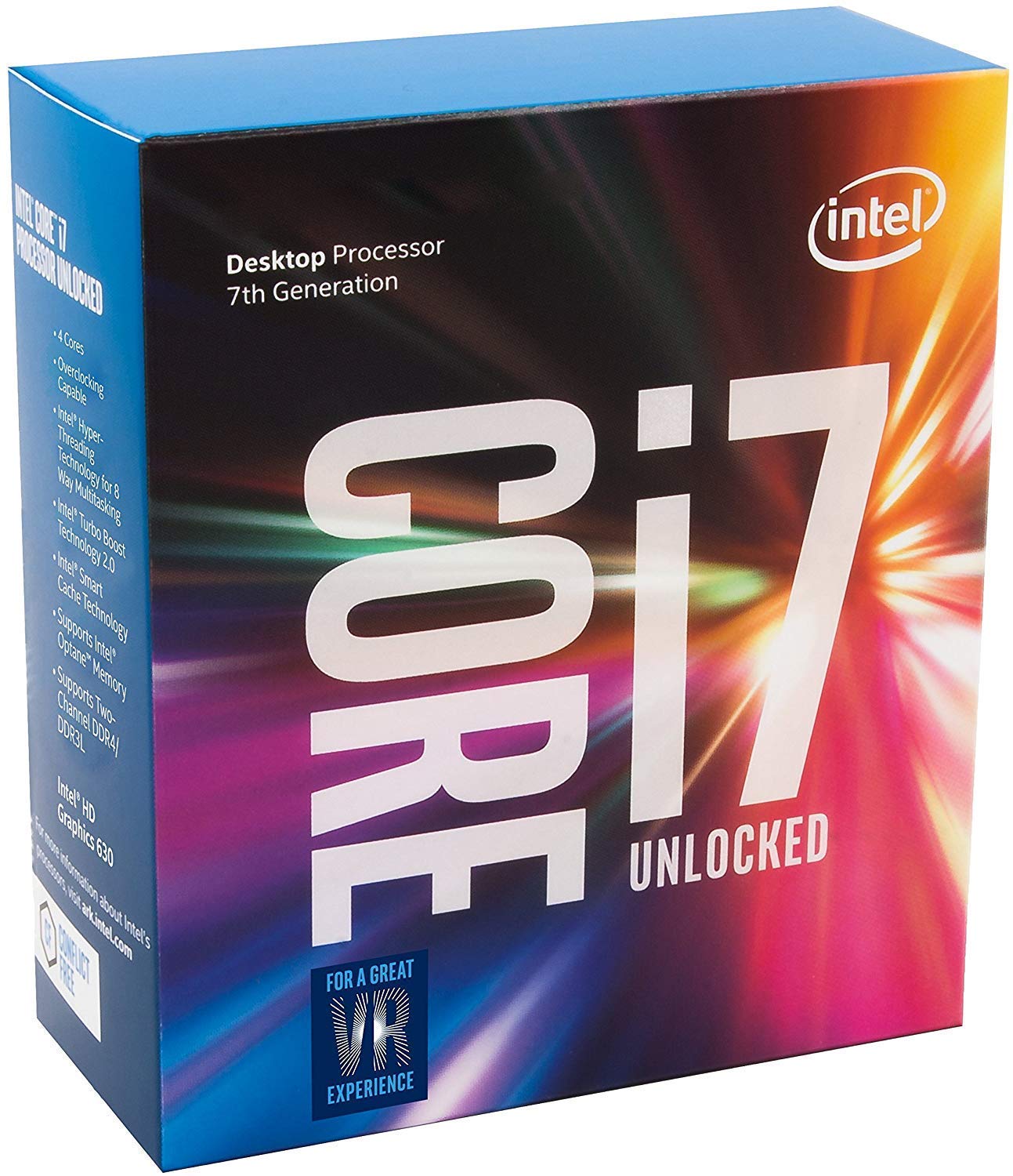 Amazon.com: Intel Core i7-7700K Desktop Processor 4 Cores up to