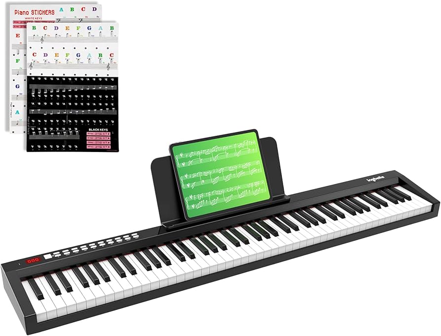 Amazon.com: PAXCESS 88-Key Digital Piano Keyboard with Sustain