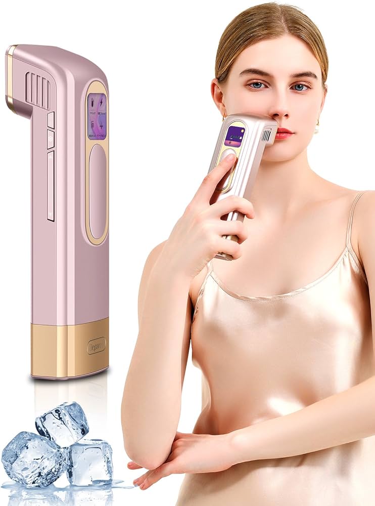Amazon | 脱毛器 最大出力21J 無痛脱毛器 冷却機能付き だつもうき脱毛
