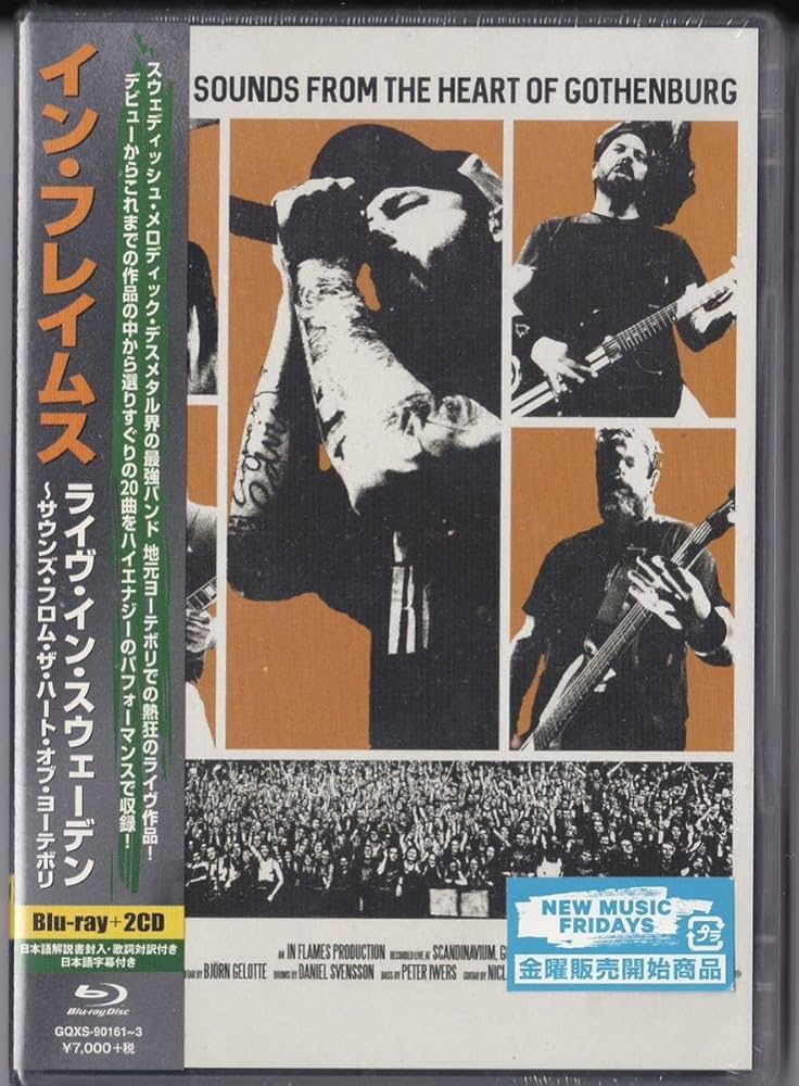 In Flames 「ライヴ・イン・スウェーデン (Blu-ray+2CD)」 Amazon.co