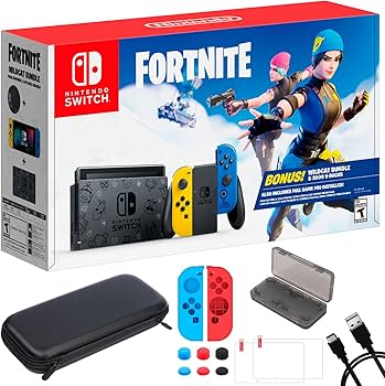 Amazon.com: Nintendo Switch Fort nite Wildcat Edition with Yellow