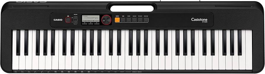 Amazon.com: Casio CT-S200BK EPA 61-Key Premium Keyboard Package