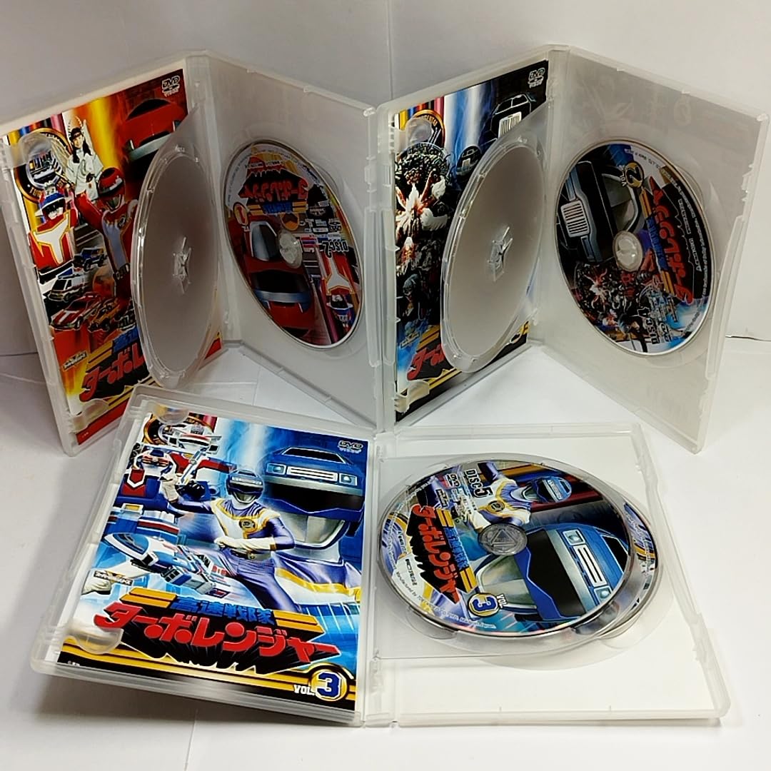 Amazon.co.jp: 『高速戦隊ターボレンジャー VOL.1-5 全5巻セット』 DVD