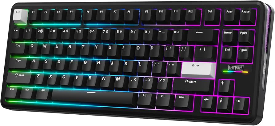 Amazon.com: EPOMAKER TH85 QMK/VIA Wireless Gaming Keyboard, BT5.0