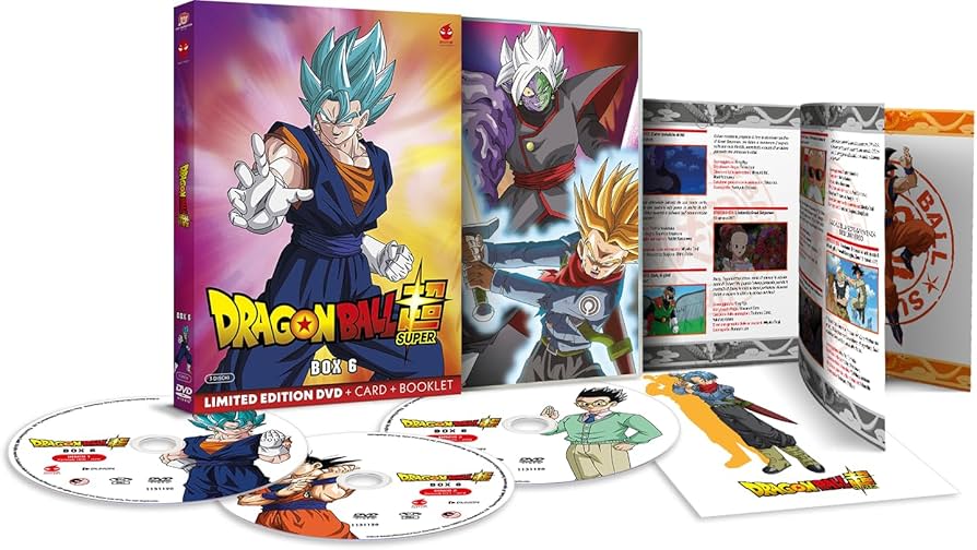 Dragon Ball Super Box 6 (3 DVD): Amazon.it: Masako Nozawa, Akira