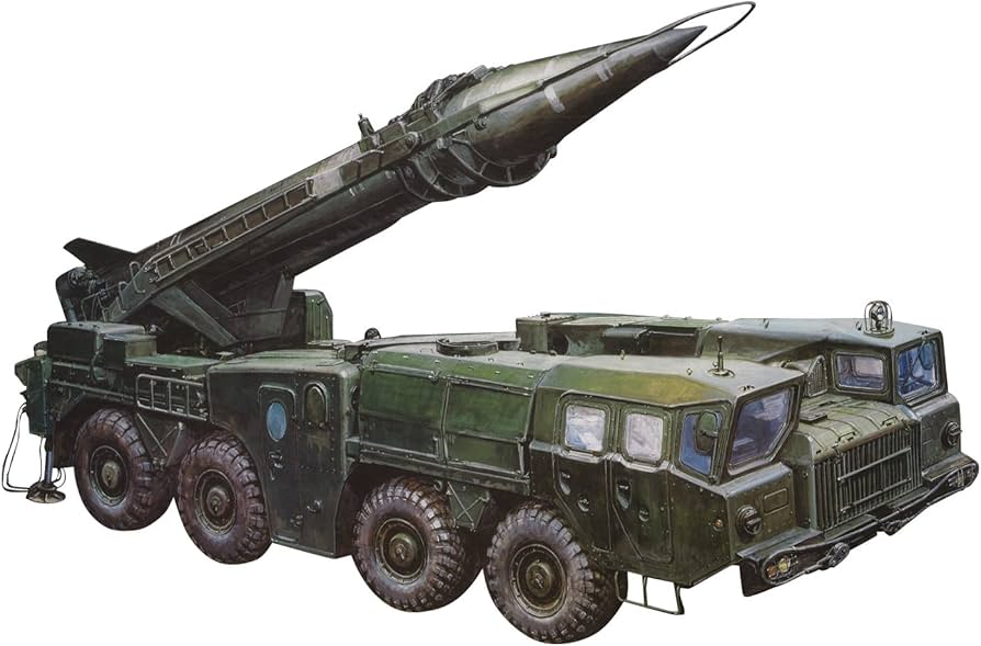 Amazon | プラッツ 1/35 SS-1c スカッドB w/MAZ-543 TEL プラモデル