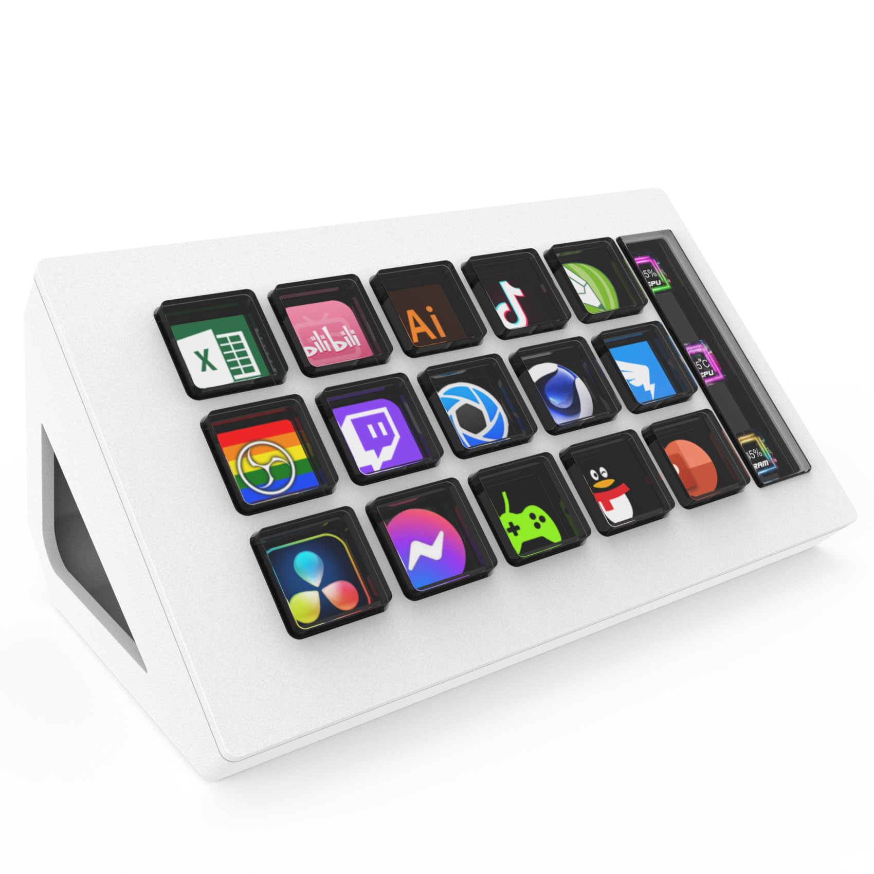 Amazon.co.jp: ストリームデック stream deck ショートカットキー 15個