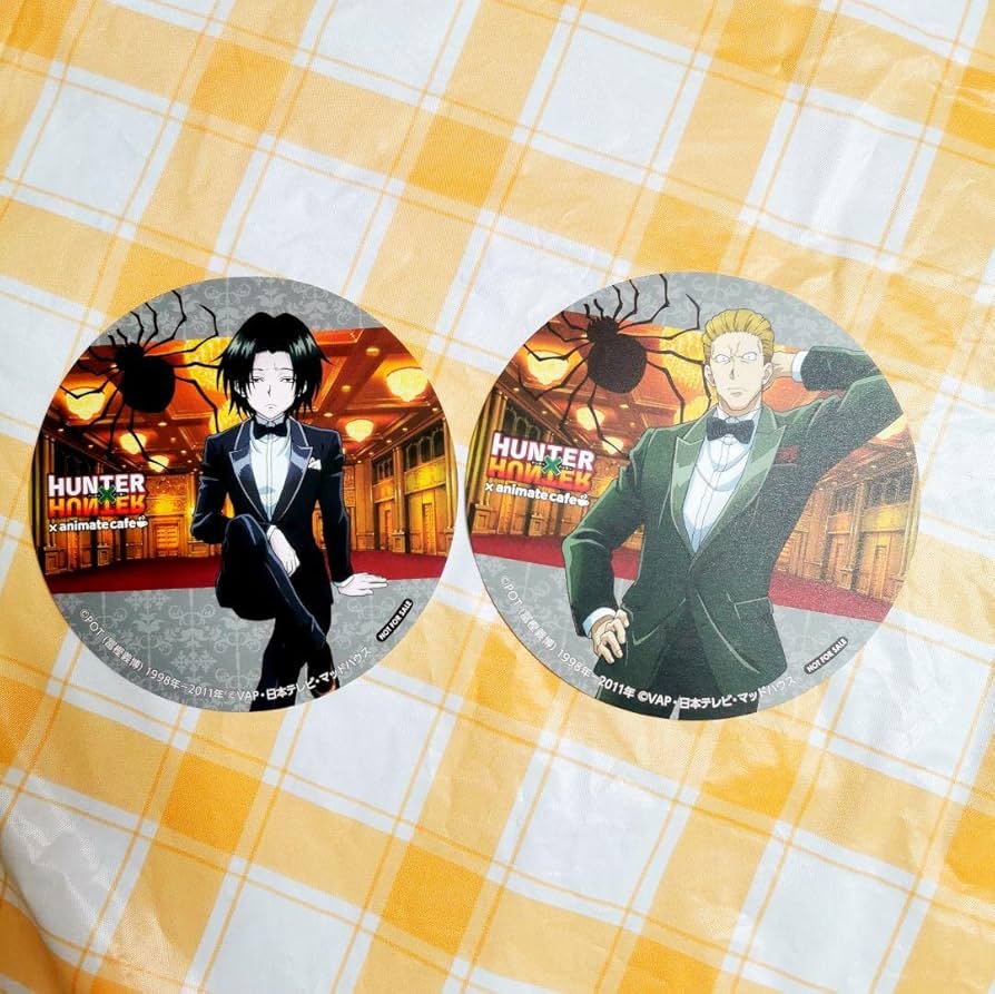 HUNTER × HUNTER 幻影旅団 フィンクス アニカフェ 仙台コースター