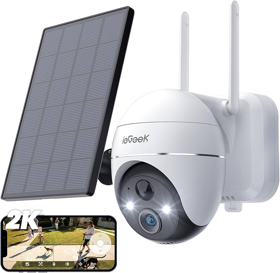 Amazon.com : ieGeek Security Camera Outdoor, 2K Wireless WiFi 360