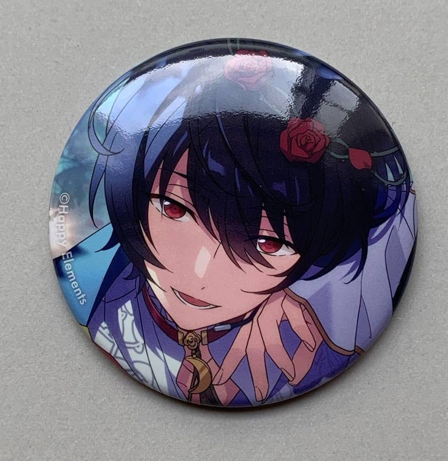 Amazon.co.jp: あんスタ 朔間凛月 フィーチャースカウト缶バッジ