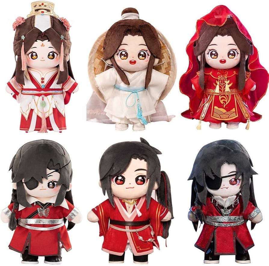 Amazon.co.jp: 天官賜福 ぬいぐるみ 20/40cm人形 謝怜 謝憐 花城 三郎