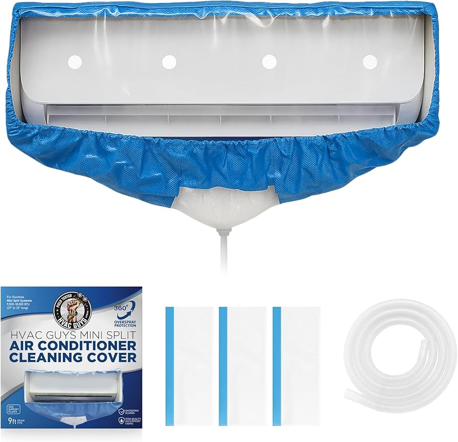 Amazon.com: Mini Split Cleaning Bag | 360 Waterproof Design | Fits