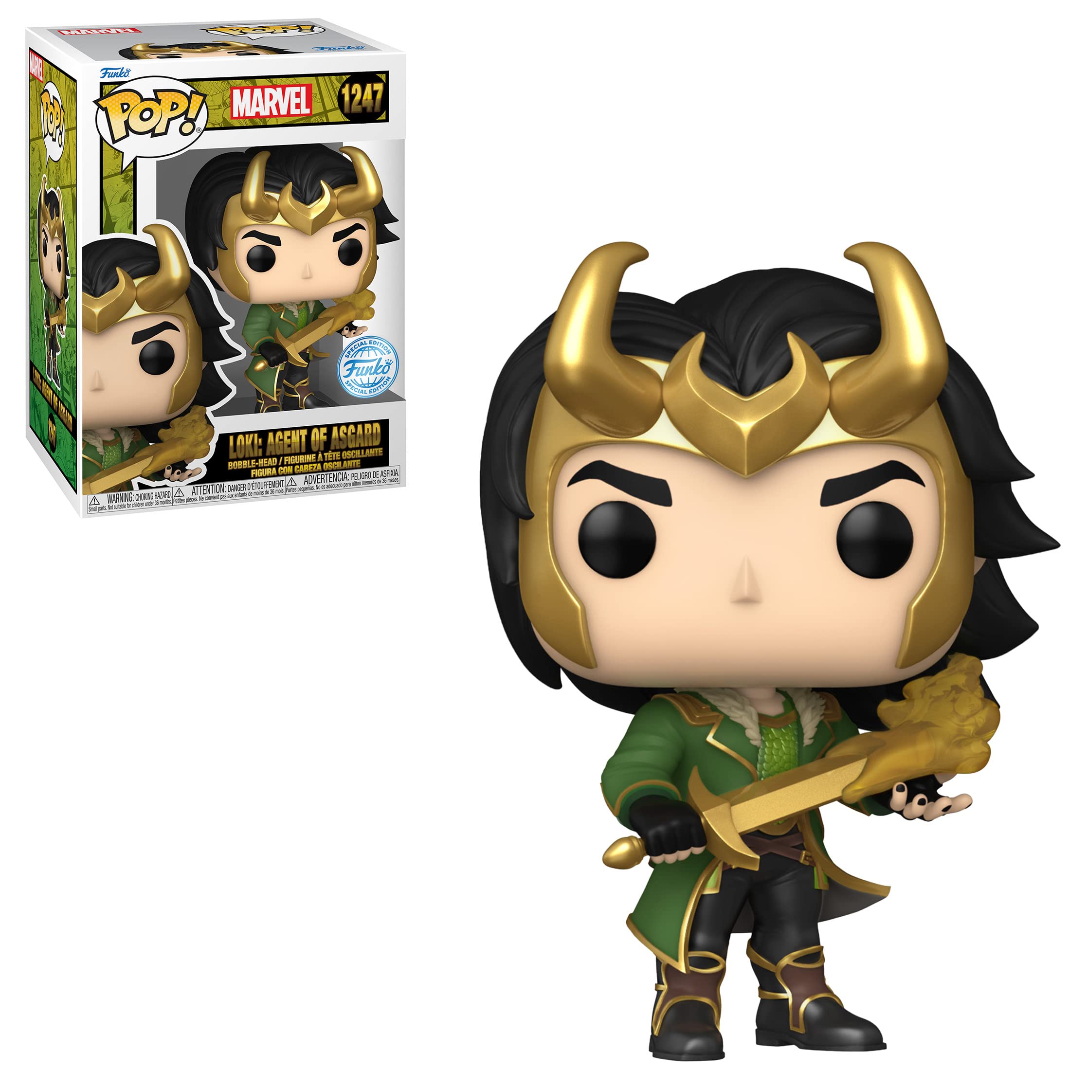 Amazon.co.jp: Funko Pop マーベル #1247 - ロキ:エージェント・オブ