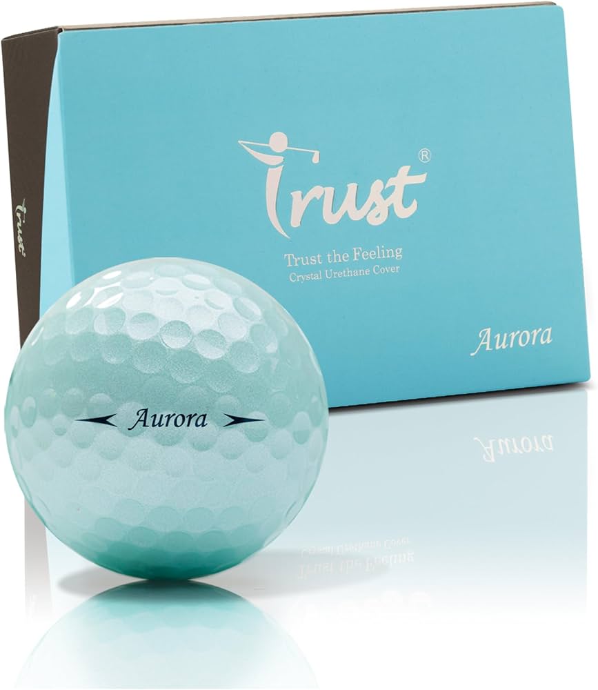 Amazon.co.jp: Trustトラストゴルフボール2026Aurora(オーロラ) 被ら