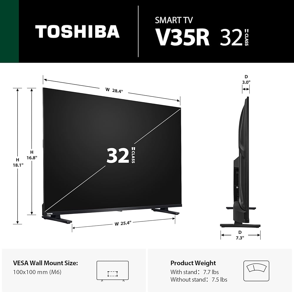 Amazon.com: TOSHIBA 32