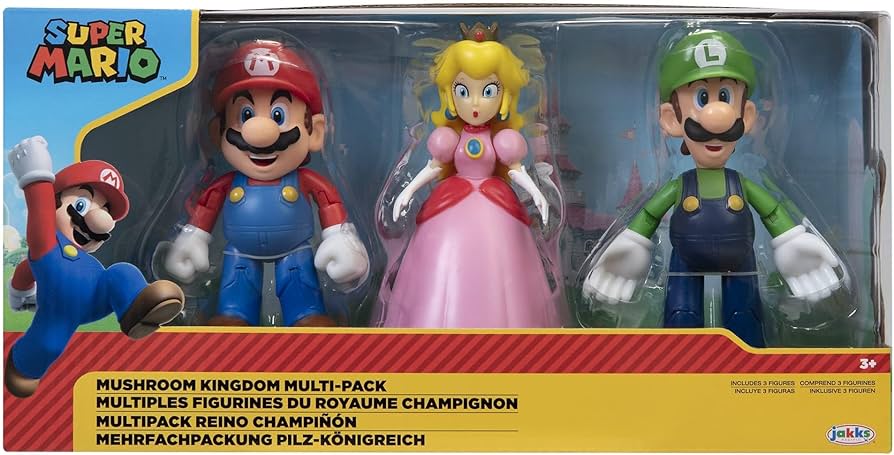 Amazon.com: World of Nintendo New 2018 Mushroom Kingdom Diorama