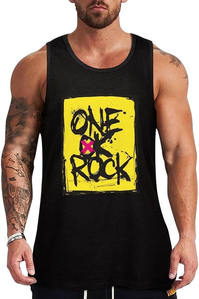 ONE OK ROCK タンクトップ ノースリーブ ワンオク Amazon.co.jp