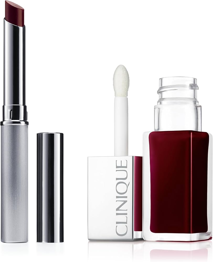 Amazon.com: Clinique Almost Lipstick Tinted Lip Balm and Pop Lip +