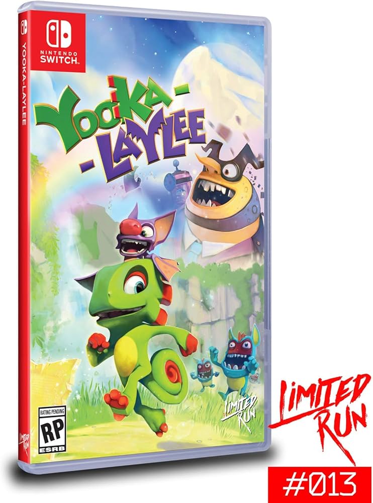 Amazon.com: Yooka-Laylee (Limited Run #013) - (NSW) Nintendo