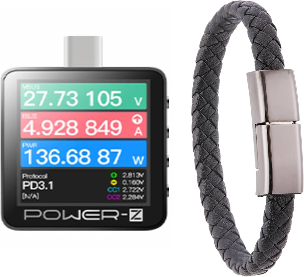 Amazon.co.jp: Power-Z KM003C ポータブル USB-C 高速充電テスター +