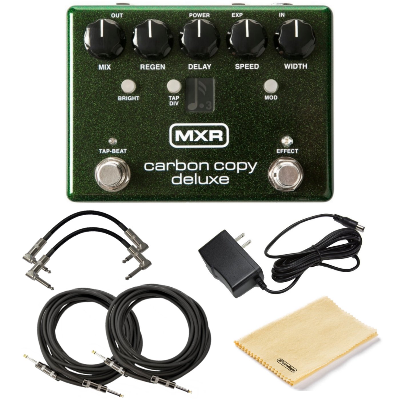 Amazon.com: MXR M292 Carbon Copy Deluxe Analog Delay Pedal Bundle