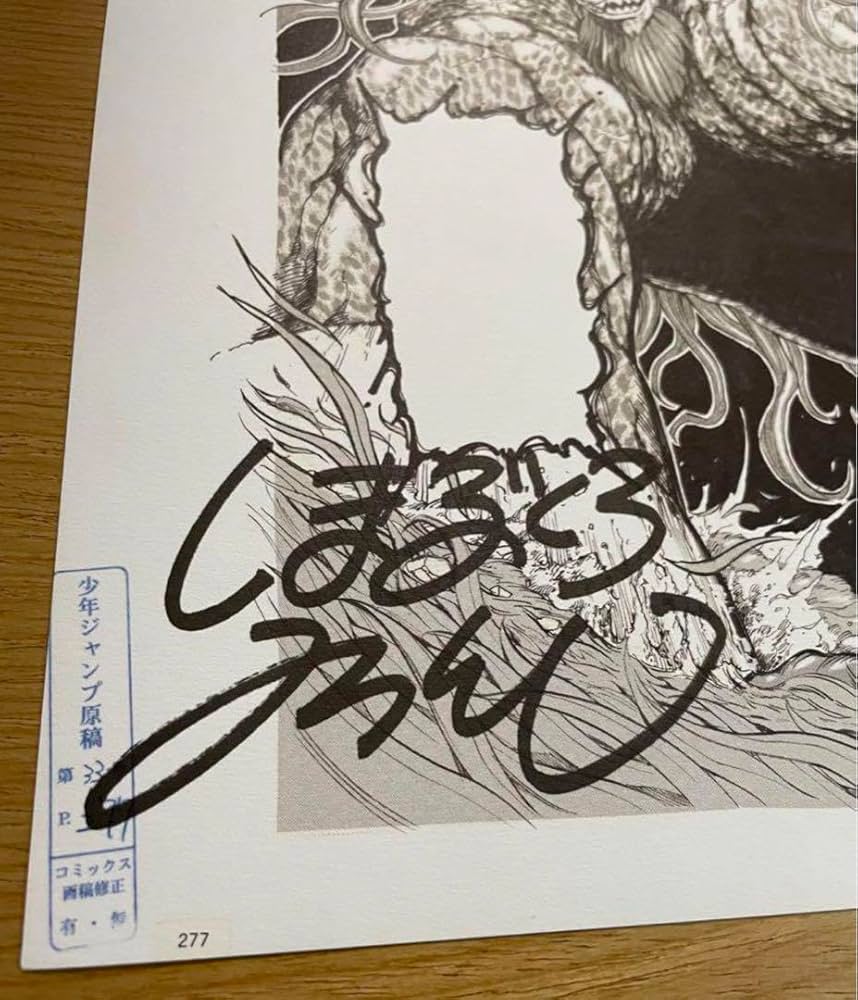 Amazon.co.jp: 週刊少年ジャンプ 超名場面複製原稿 トリコ 複製原画