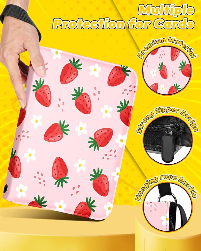 Amazon.com: Lotadilo Card Binder 4-Pocket, 440 Pockets Card Holder