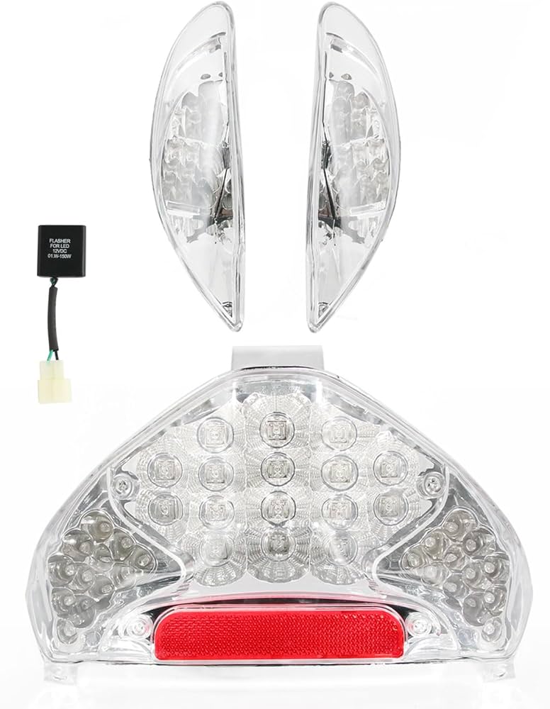 Amazon | アドレスV125/アドレスV125G(CF46A)用 LEDクリアテールランプ