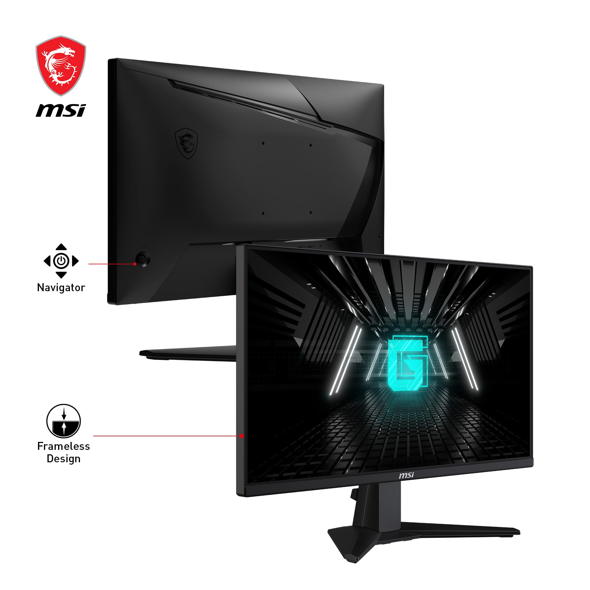 Amazon.co.jp: MSI G255F 25インチ 1920 x 1080 (FHD)、Rapid IPS