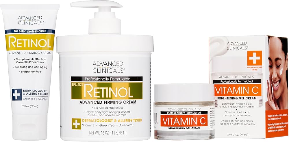 Amazon.com : Advanced Clinicals Retinol Firming Cream + Retinol