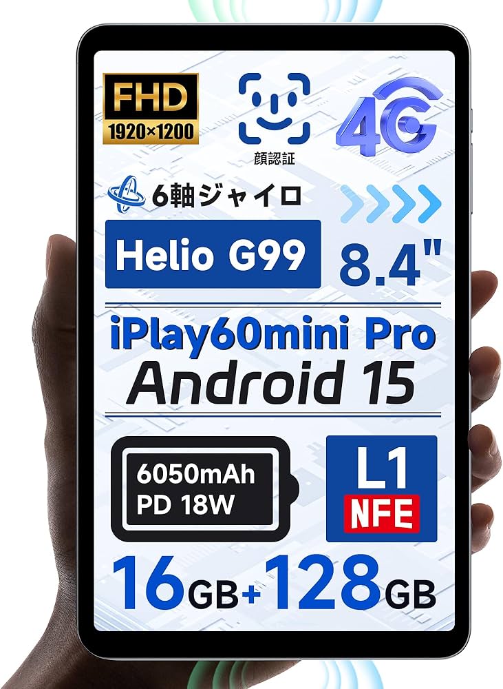 Amazon.co.jp: ALLDOCUBE iPlay60 mini Pro 8.4インチタブレット